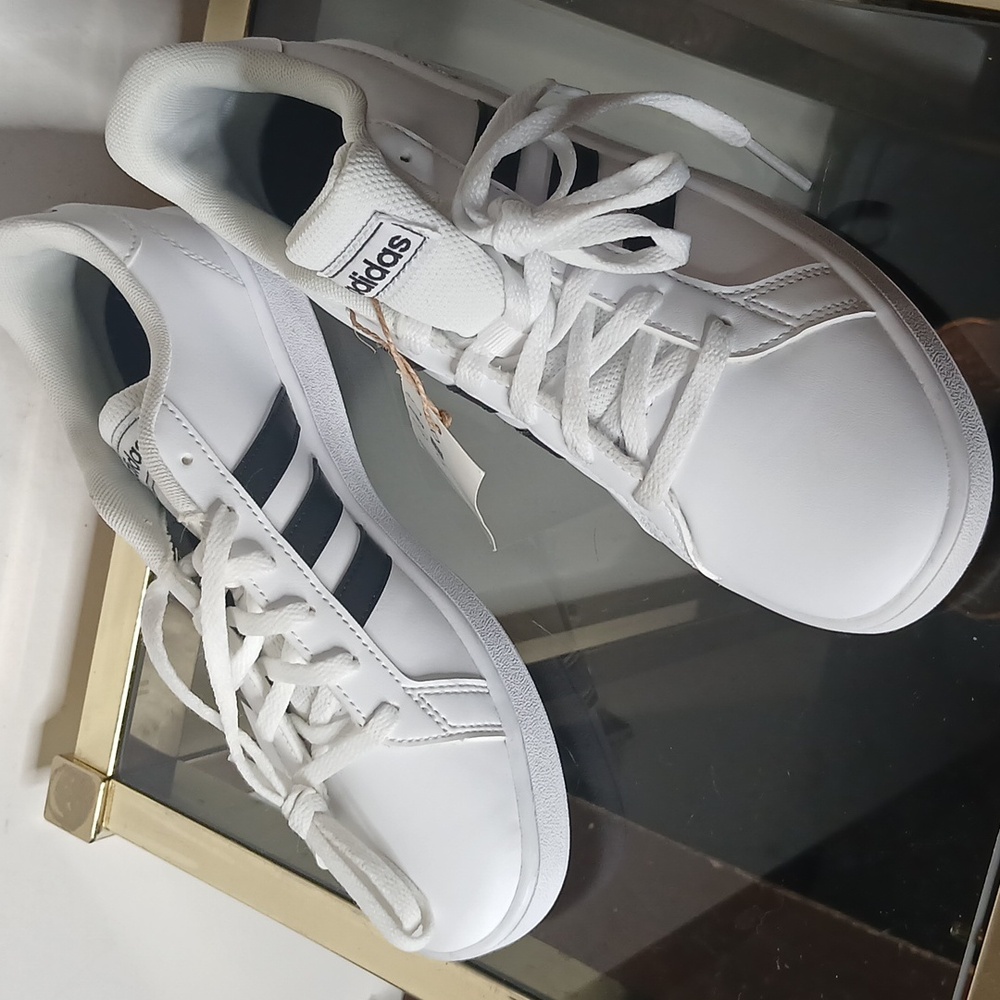 Adidas Grand Court 2.0 Tennis Shoes Size 5y Or Womens Size 7 Mens Size 5 - Picture 16 of 16